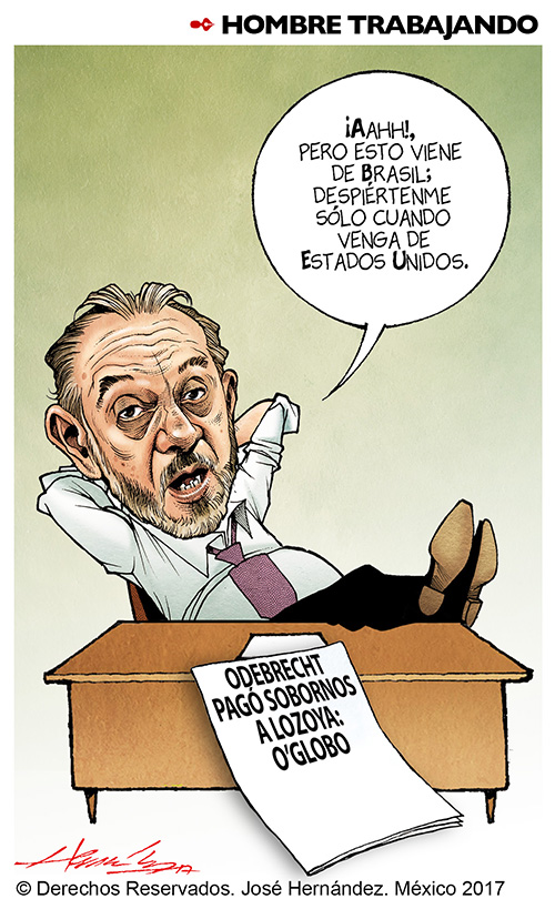 Hombre trabajando @monerohernandez #CartonDeHoy 